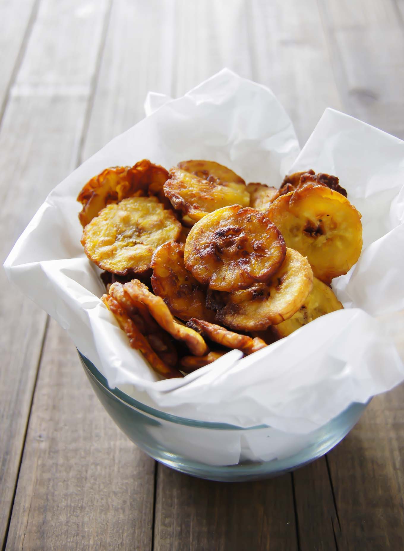 GARLIC PLANTAIN TOSTONES | GARLIC MATTERS