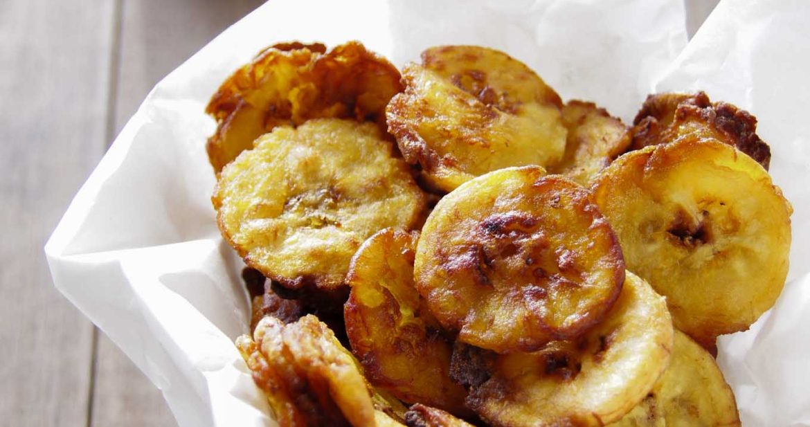 GARLIC PLANTAIN TOSTONES | GARLIC MATTERS