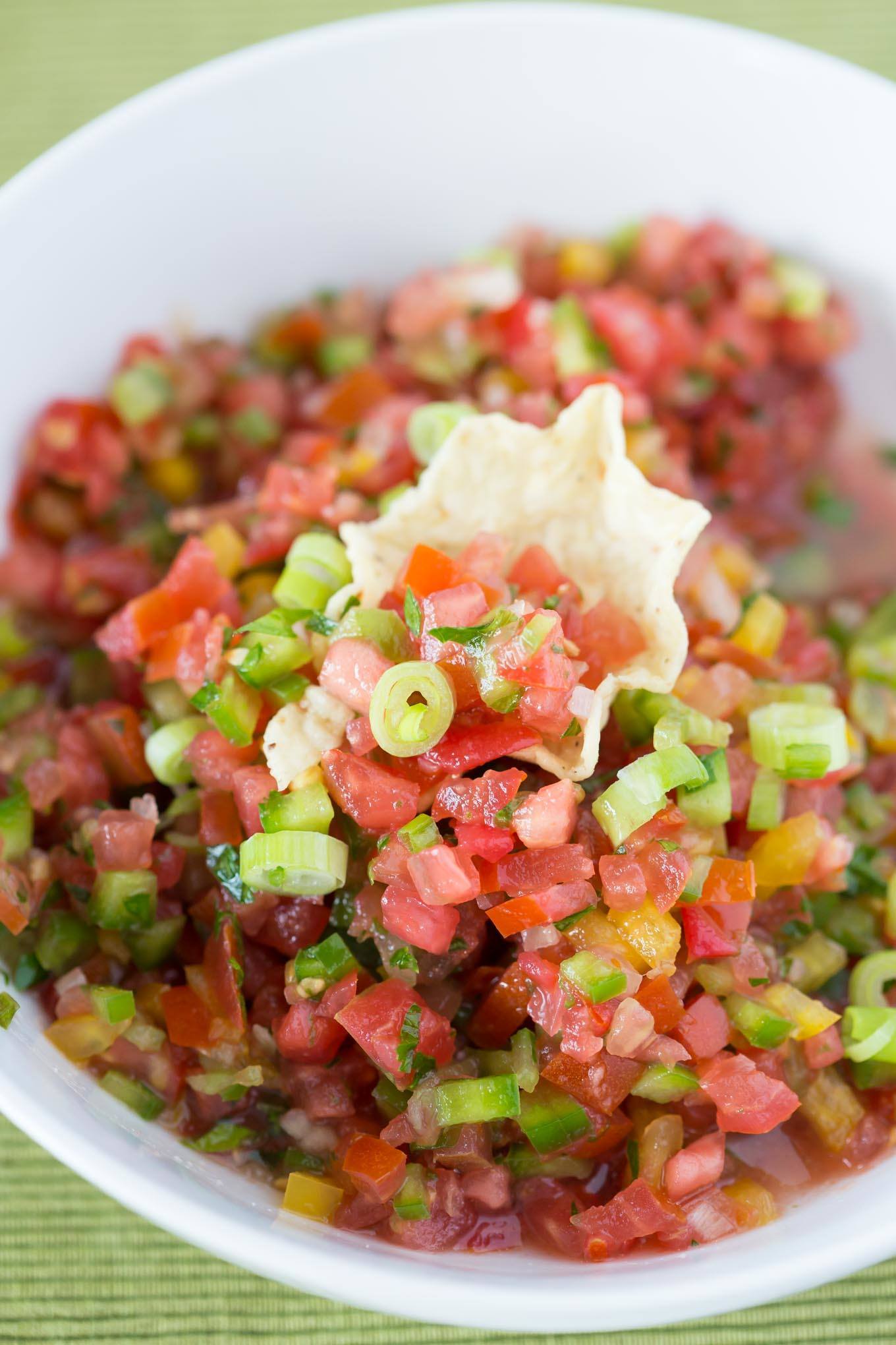 FRESH TOMATO SALSA | GARLIC MATTERS